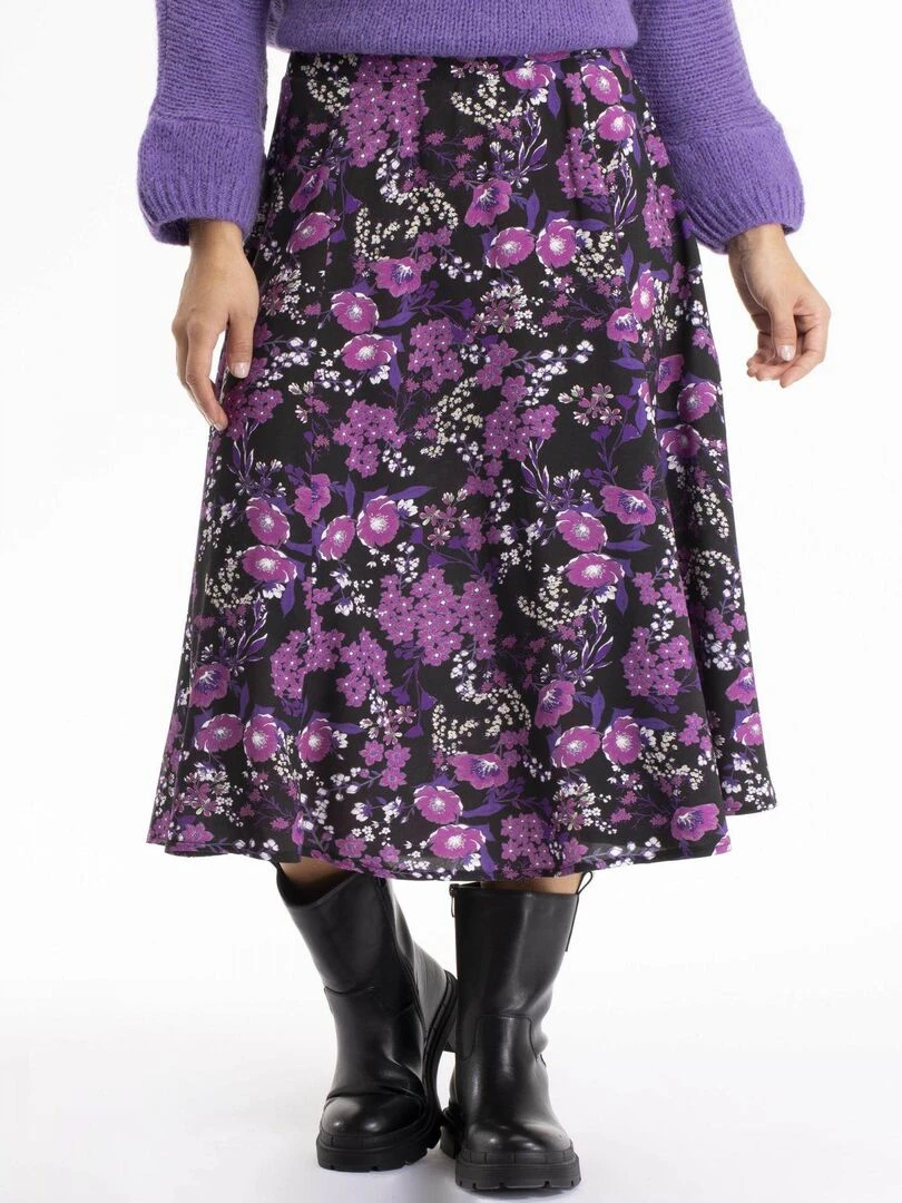 Jupe BABETTE Gérard Pasquier Violet