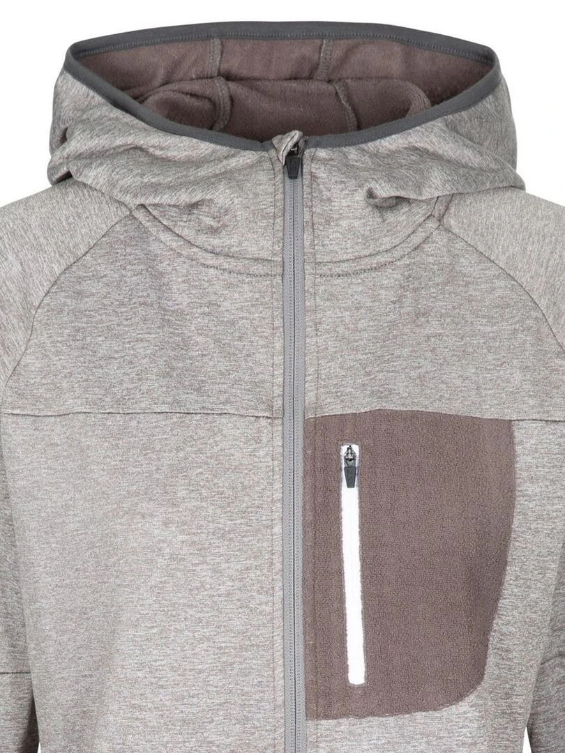 Trespass   Veste polaire TRULLO   Gris chiné