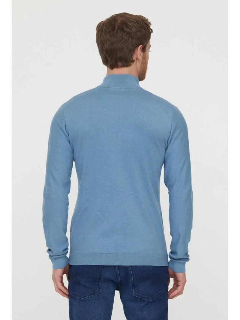 Lee Cooper   Gilet manches longues coton regular CELIUS   Gris Bleu