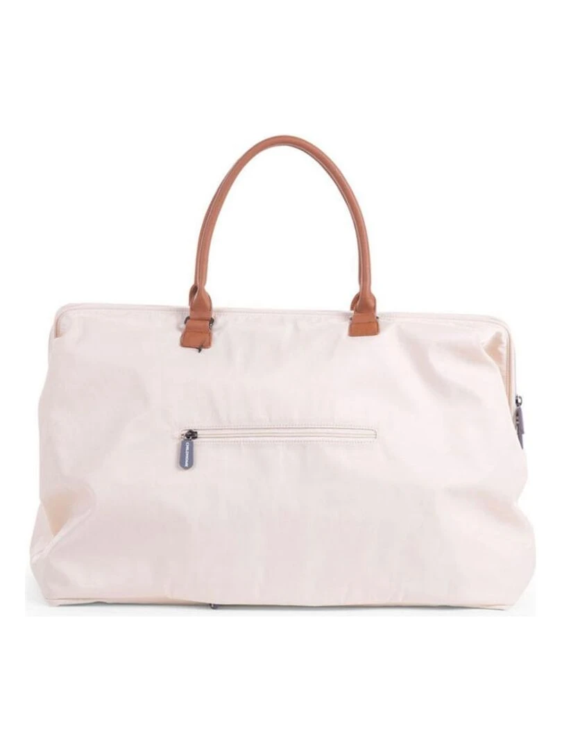 Sac à langer à anses Mommy bag blanc cassé Ecru