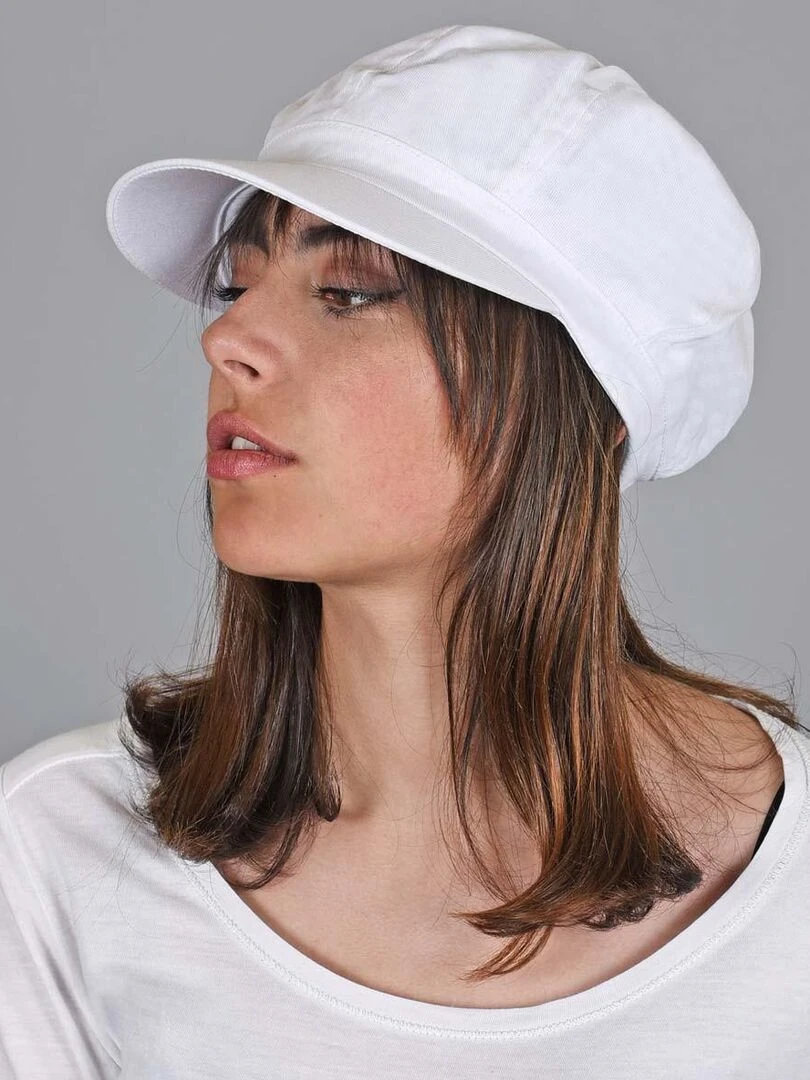 Casquette Coton Layna Blanc