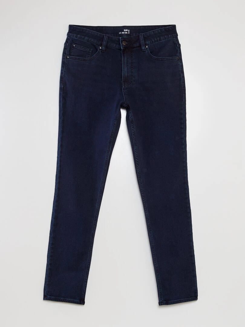 Jean slim stretch L32 Bleu foncé