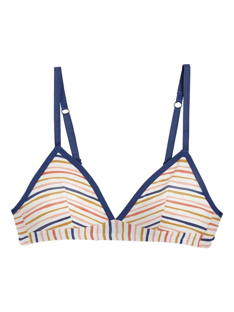 Soutien gorge souple avec mousse amovible Pépin Multicolore