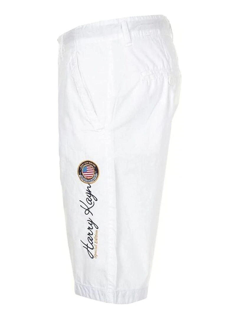 Bermuda homme CREGARY   HARRY KAYN   Blanc