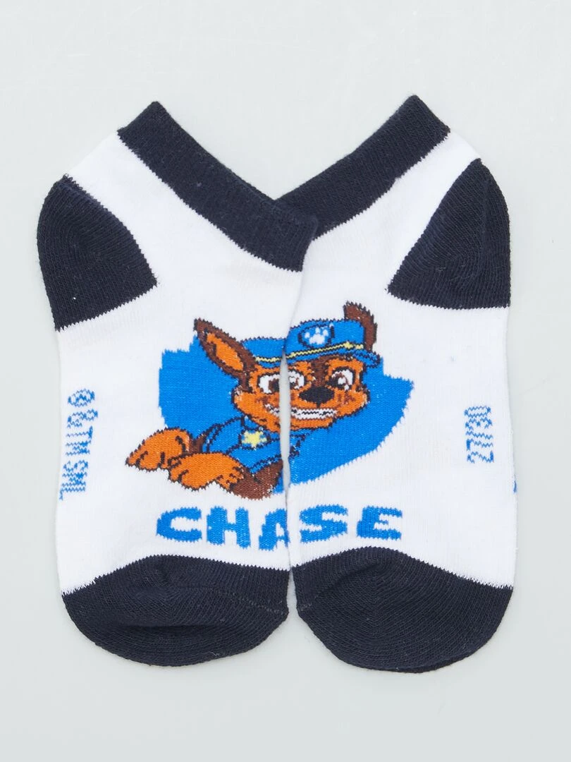 Lot de 3 paires de chaussettes 'Pat Patrouille'   Blanc