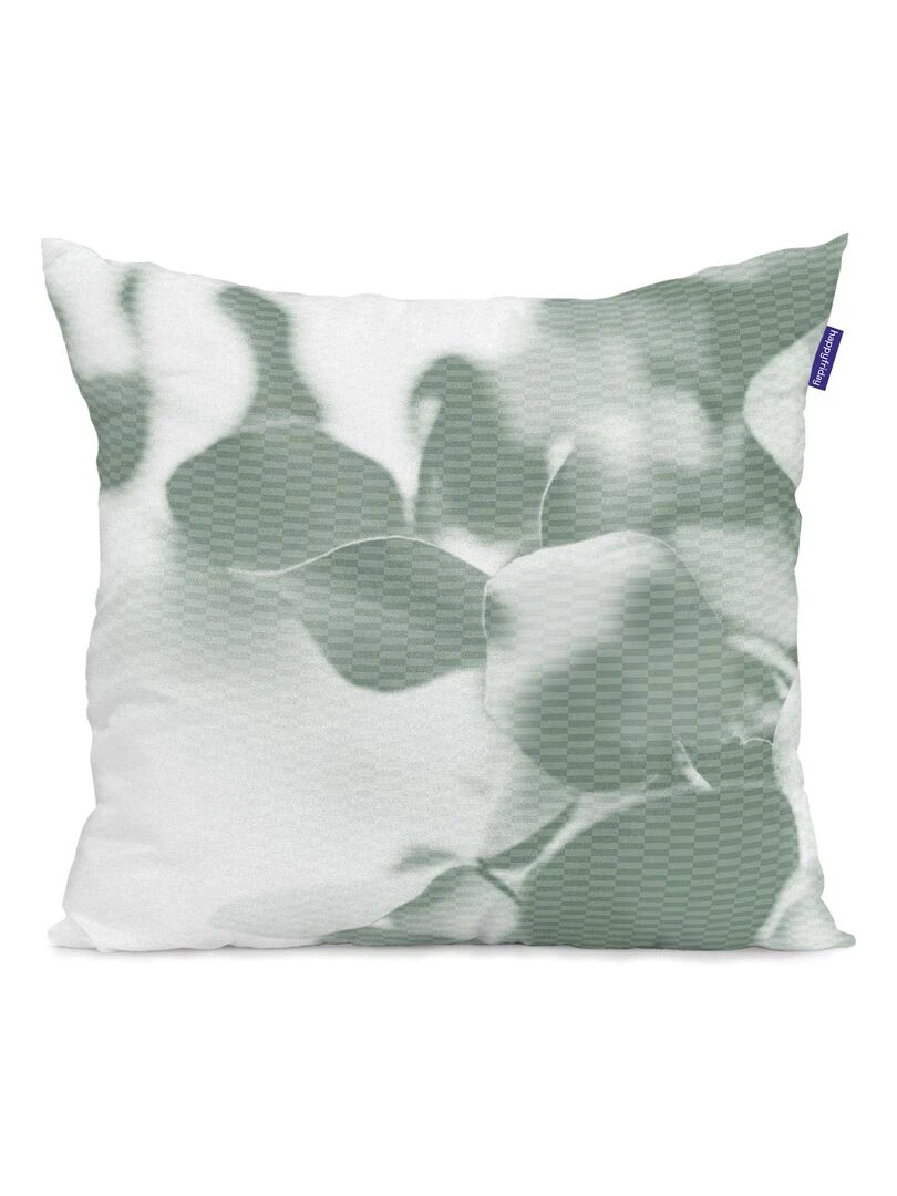 Housse de coussin La lune "Happyfriday"   Blanc