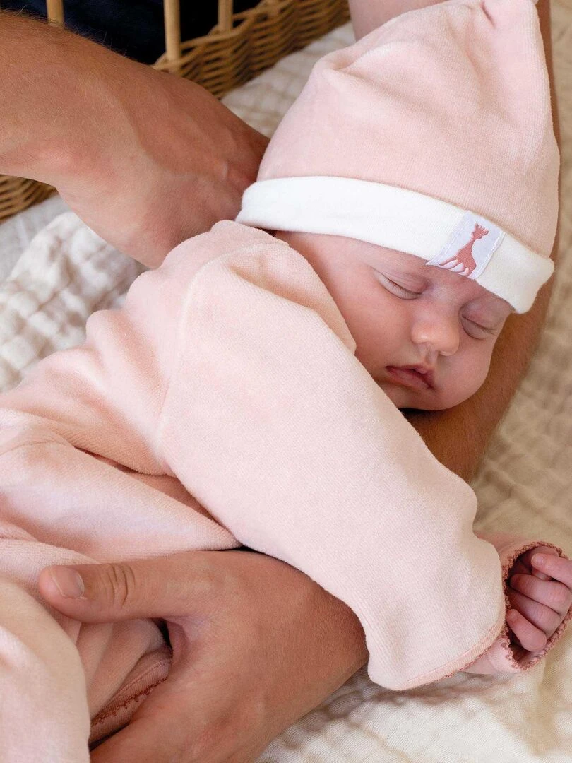 Bonnet bébé Rose