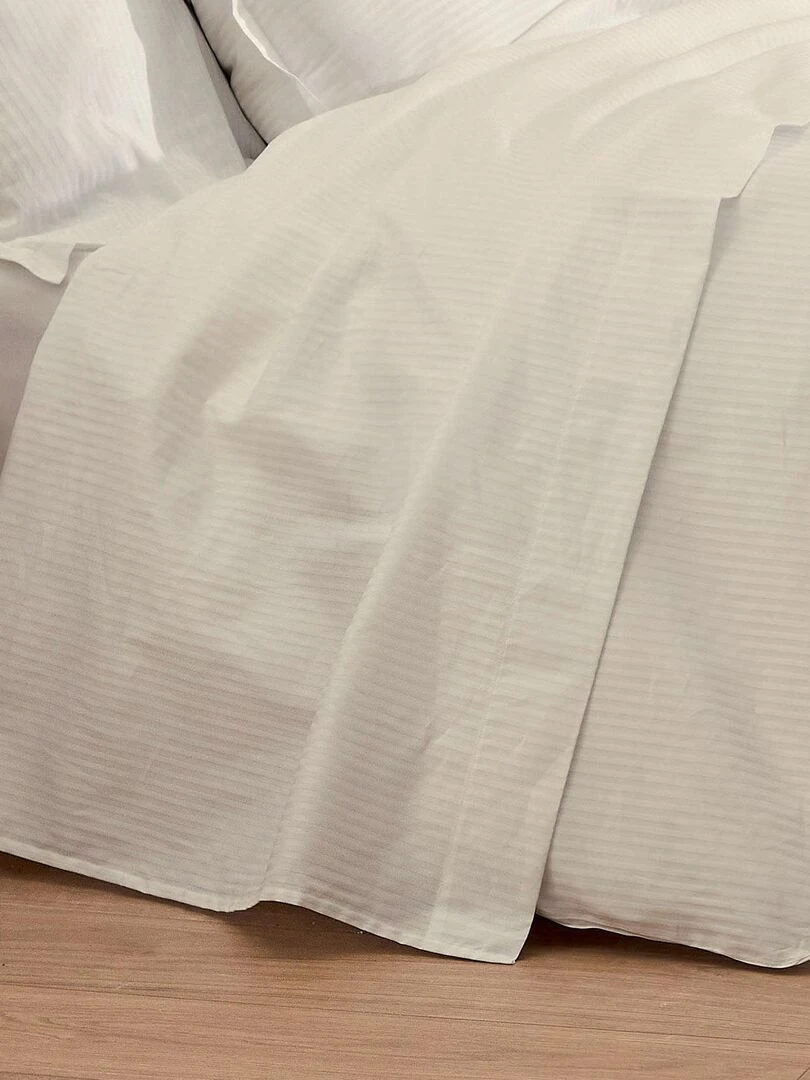 Drap plat esprit grand hôtel Beige sable