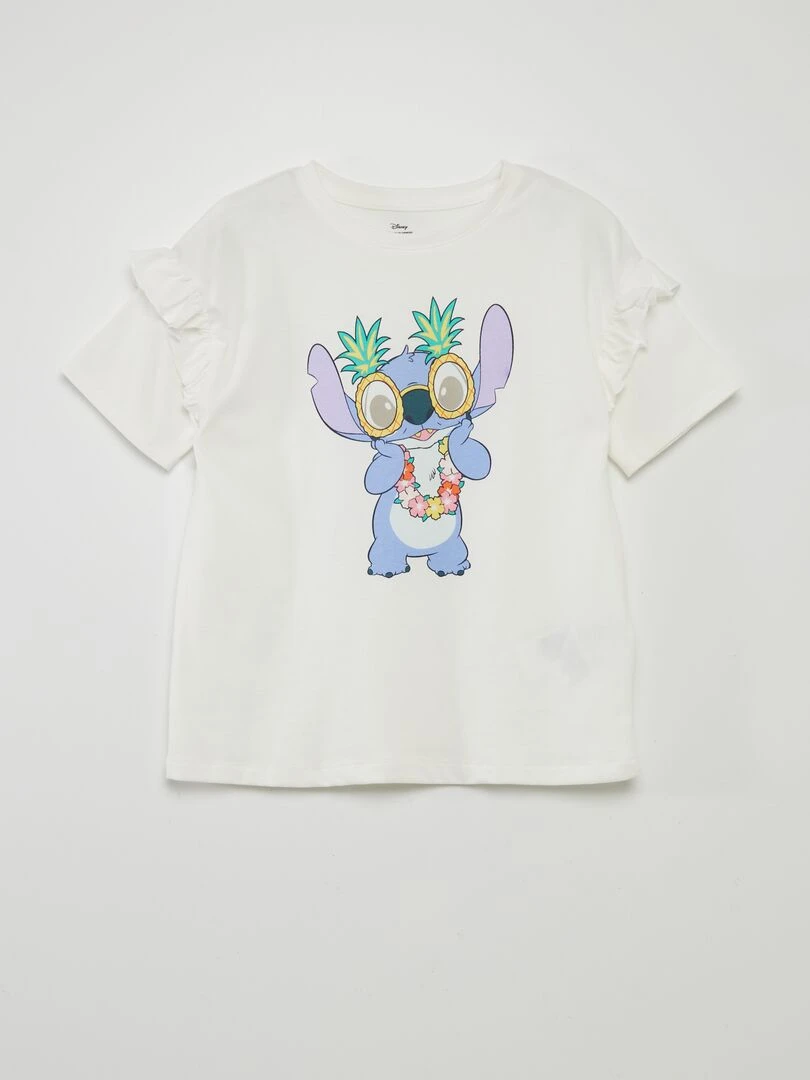 Pyjama 'Stitch' en jersey   2 pièces   Bleu