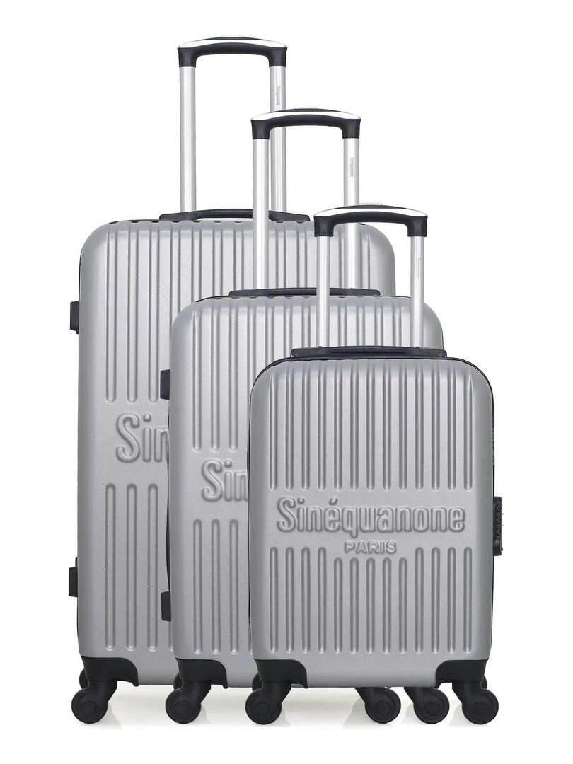 Set de 3 Valises Rigides 3 EOS A Gris