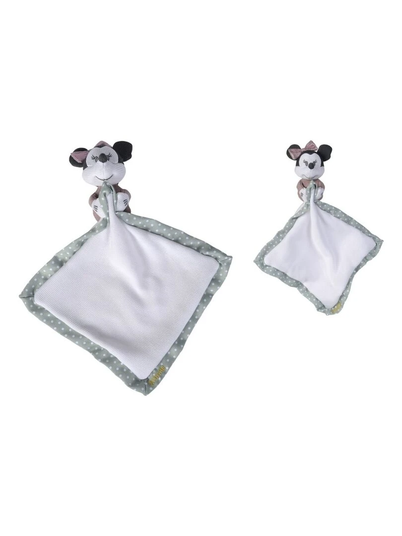 Doudou Disney souris minnie Plat Blanc