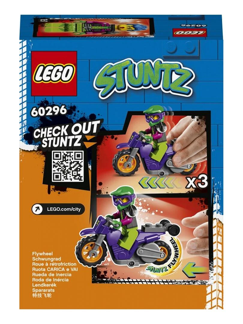 60296 La Moto De Cascade Roue Arrière 'lego®' City   N/A