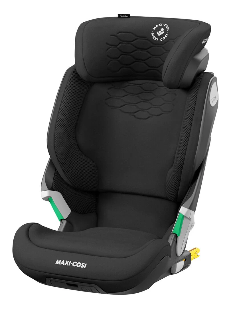 Siège Auto MAXI COSI Kore Pro Groupe 2/3 i Size Isofix Inclinable Authentic Black Noir Noir