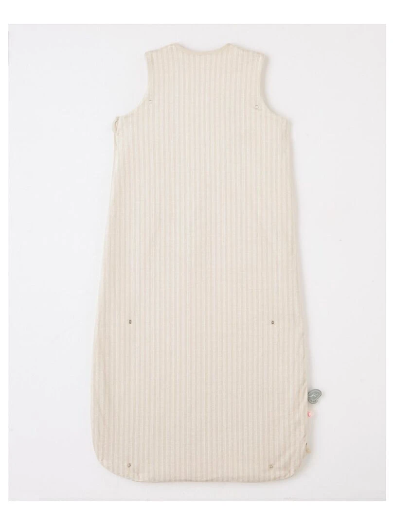 Gigoteuse 90 110 cm Tiga en veloudoux    Beige