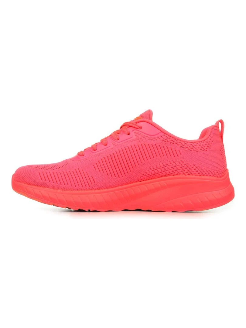 Baskets Skechers Bobs Squad Chaos Cool Rythms   Rose