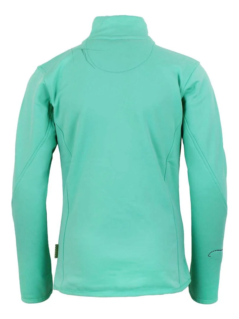 Blouson polarshell fille FAYNUR PEAK MOUNTAIN Vert