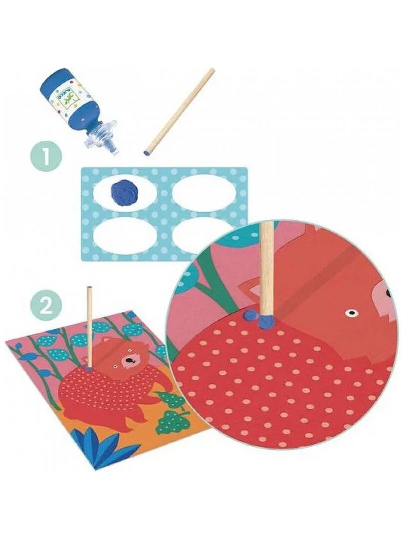 Peinture Des Petits Pointillisme   N/A