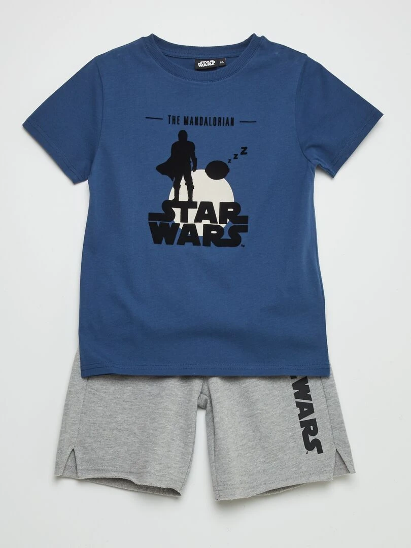 Ensemble court 'Star Wars' 2 pièces Bleu