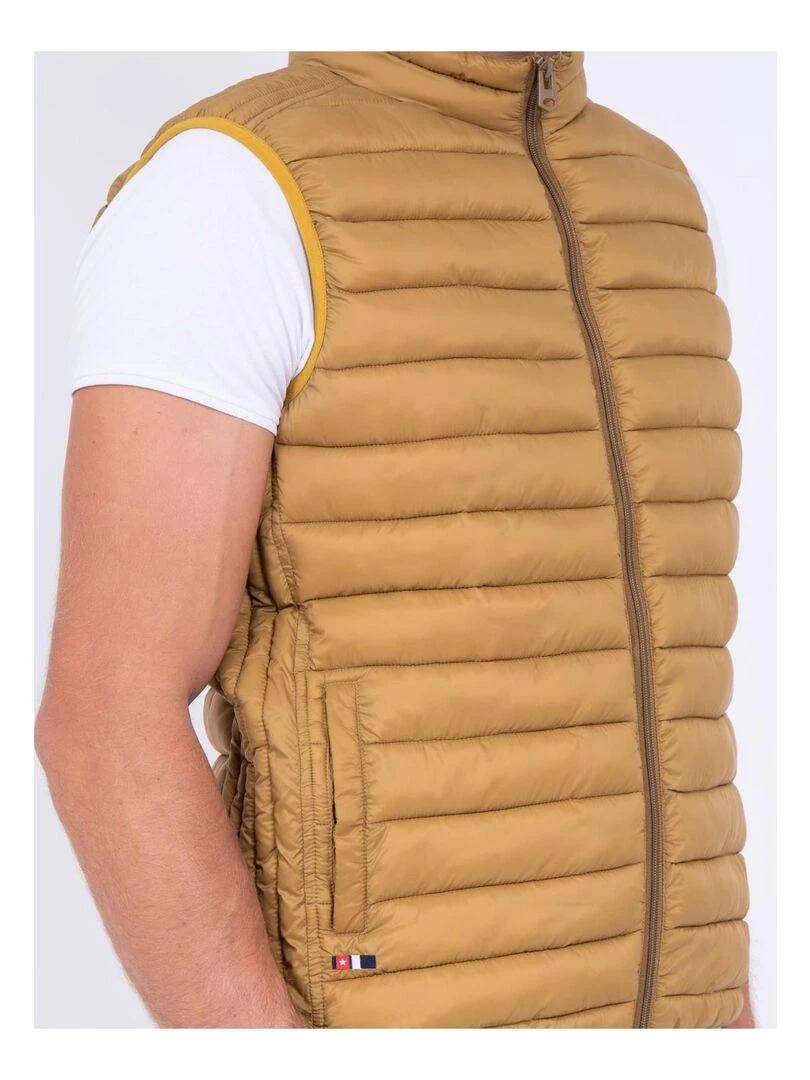 Doudoune légère sans manche ZERNES   Marron caramel