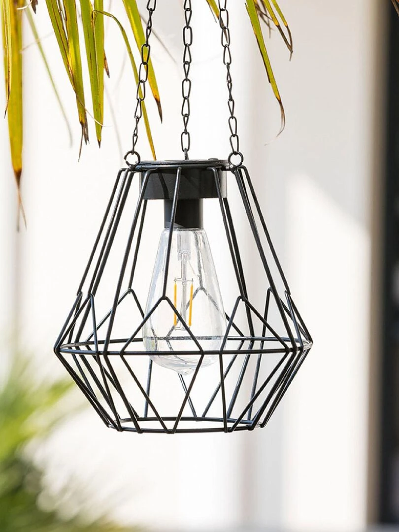 Suspension solaire et filaire   Noir