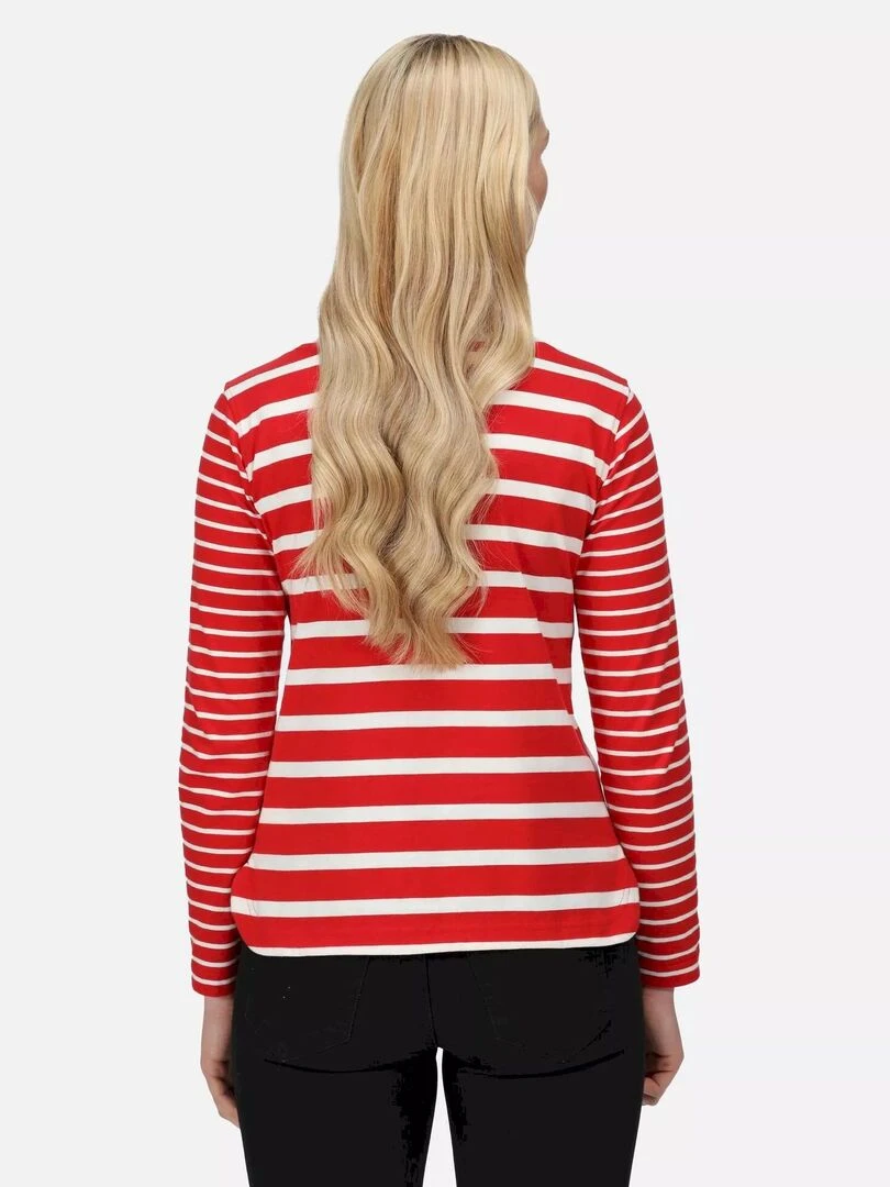 Regatta   T shirt FARIDA   Blanc Rouge