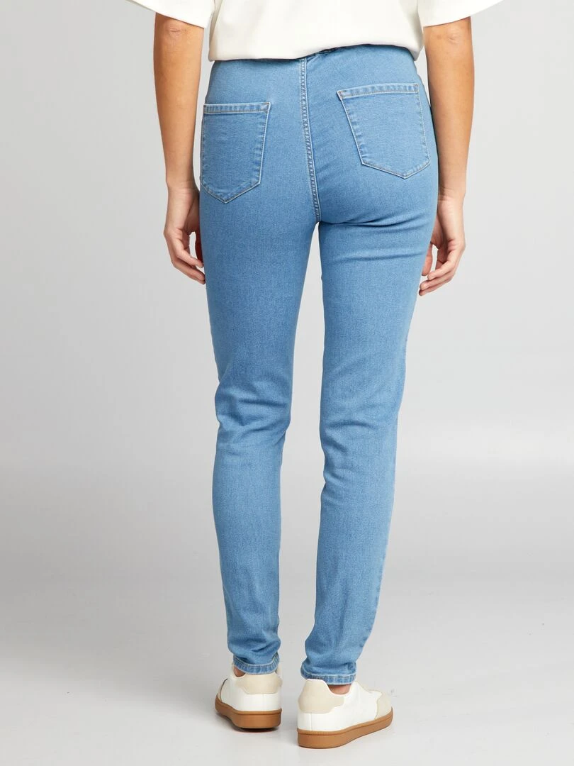 Jegging taille haute stretch   Double stone