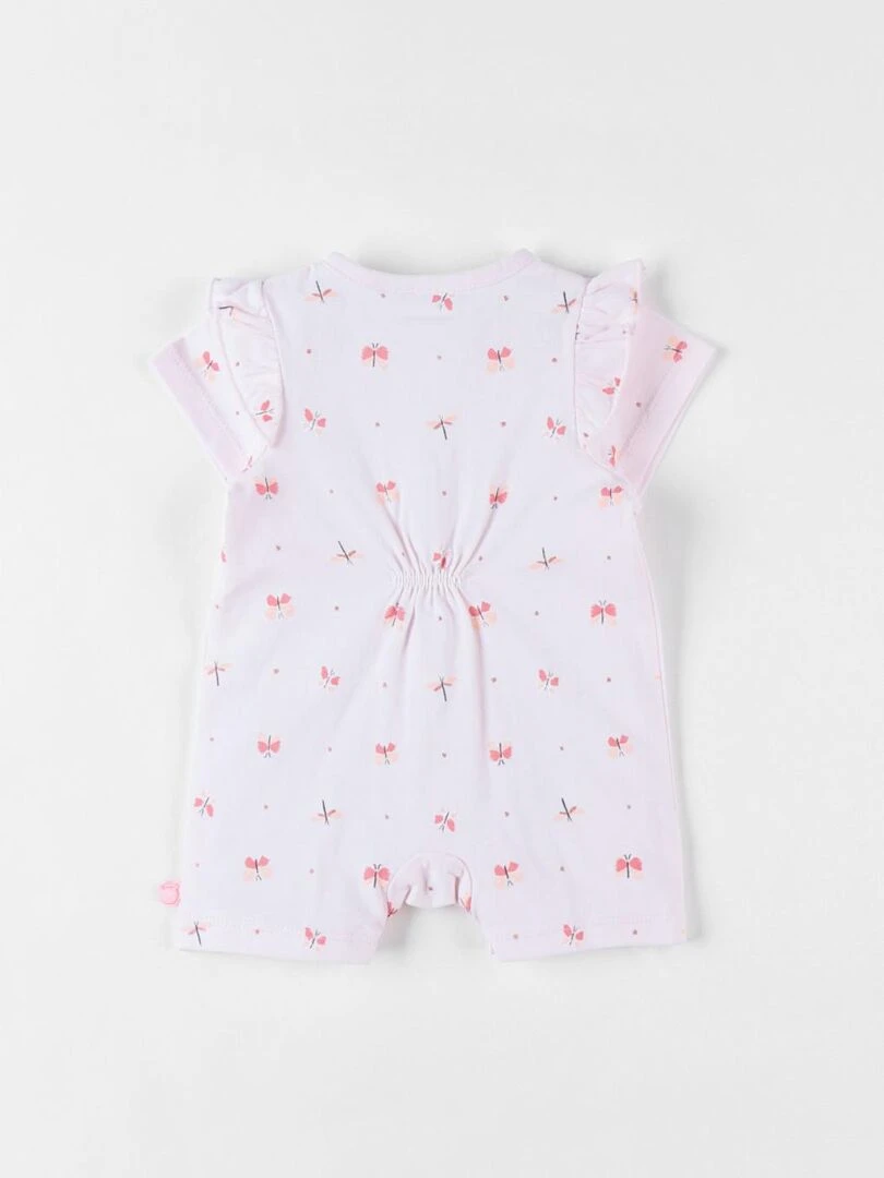 Combishort papillons en jersey clair Noukie's Beige