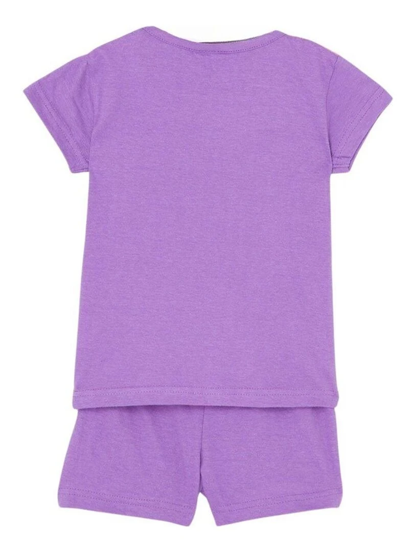 Lol Surprise Ensemble T shirt short fille Imprimé Lol Surprise Violet
