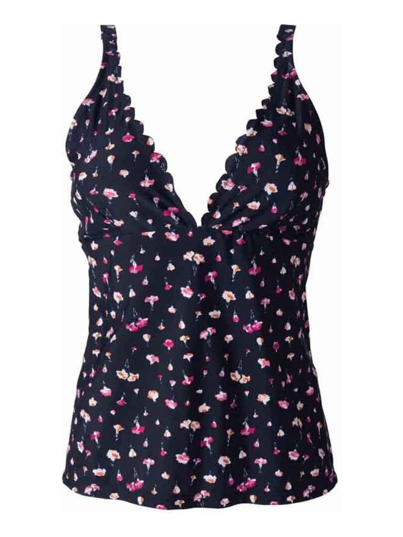 Tankini BERGAMOTTE Brigitte Bardot Bain Noir
