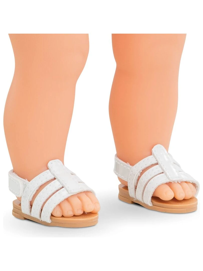 Sandales blanches pour poupée ma Corolle N/A