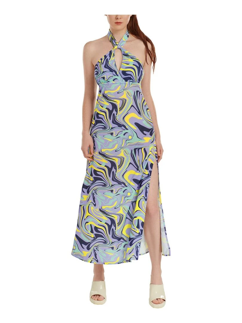Robe longue estivale Palma Violet
