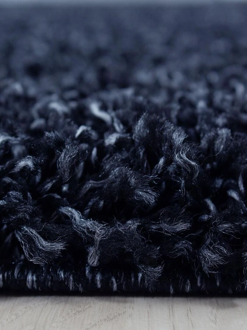 Tapis shaggy UNI L OEKO TEX®   Bleu