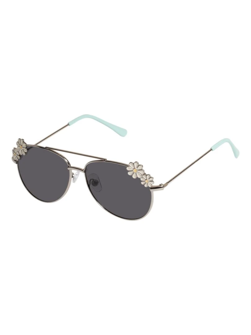 Lunettes de soleil 4 6 ans Pilote Argent Argent