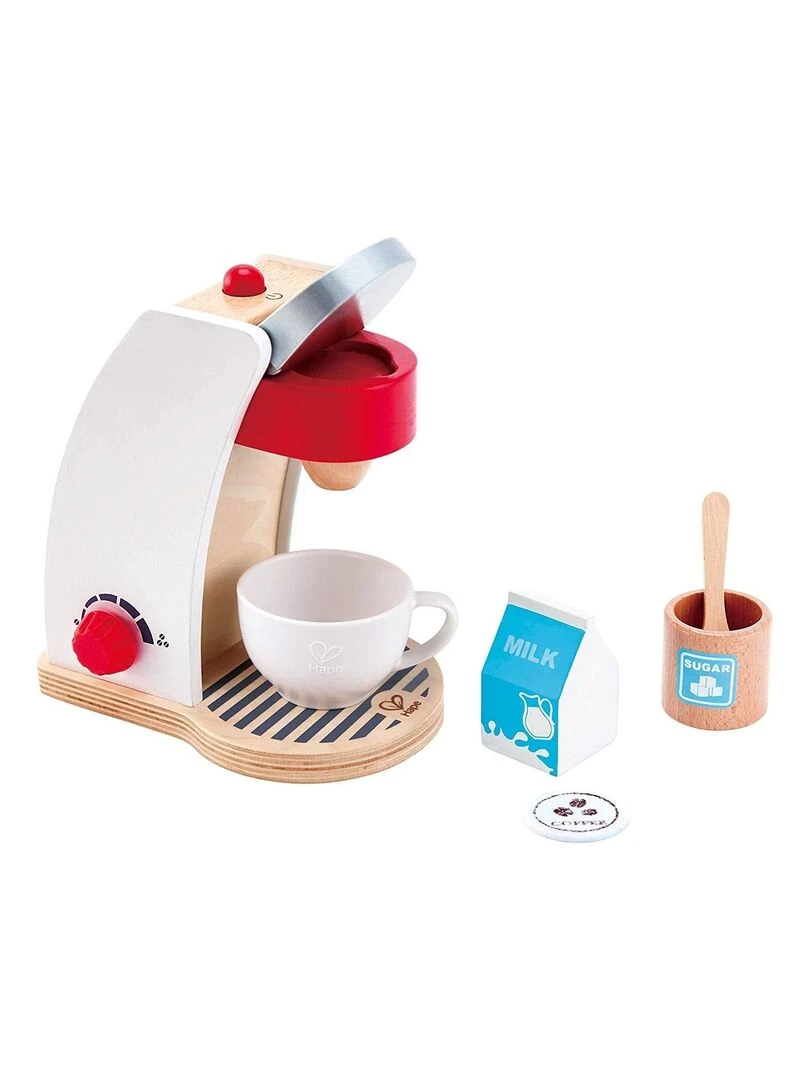 Machine à Café Jeu d'imitation en bois Multicolore