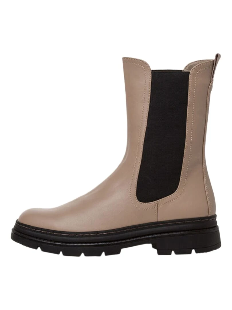Bottine Cuir Tamaris Noir