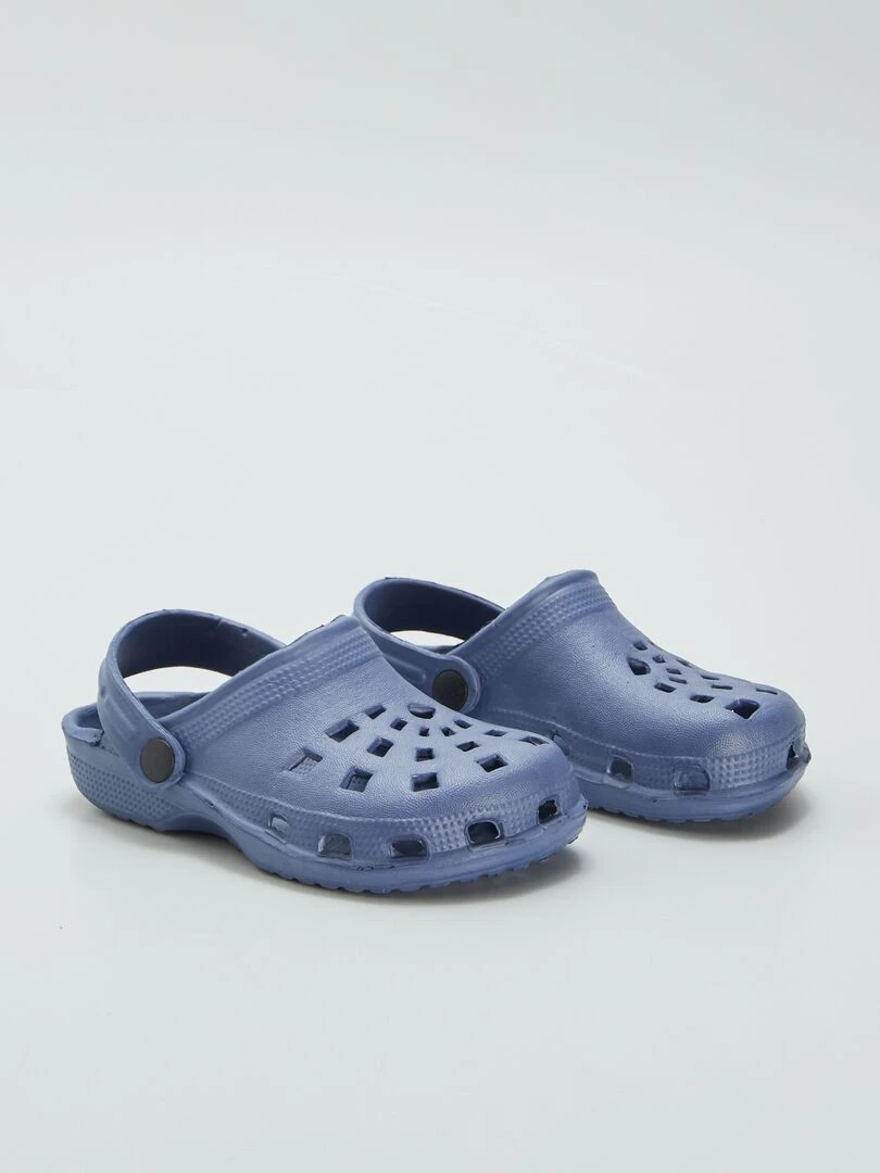 Sabots unis Bleu marine