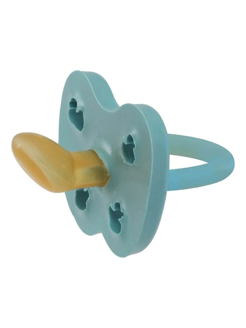 Tétine physiologique canard Twilight blue 0 3 mois HEVEA Bleu Bleu