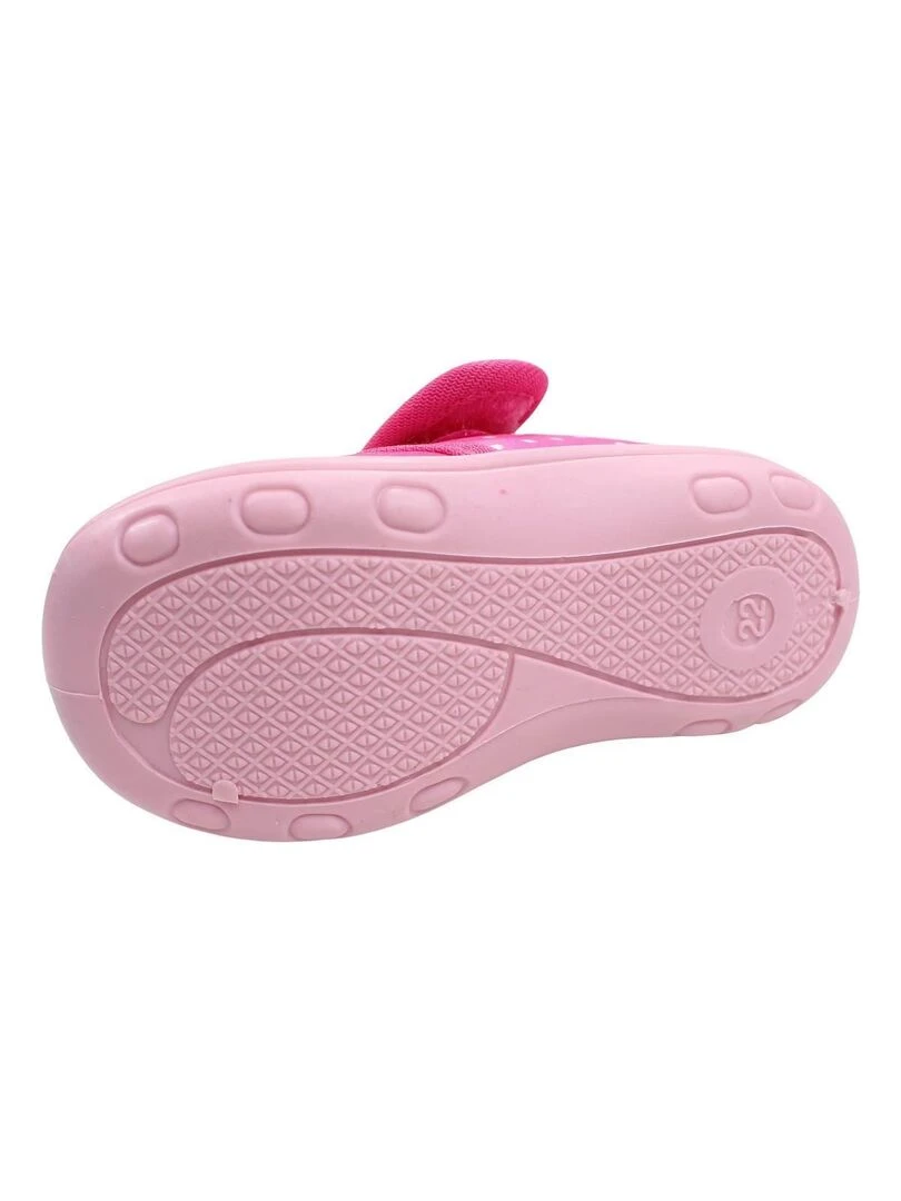 Disney   Chaussons fille imprimé Minnie   Rose