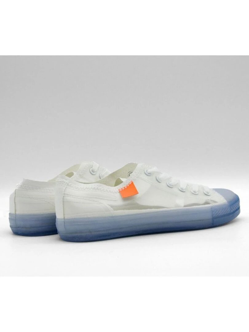 Baskets basses transparentes Kebello   Bleu