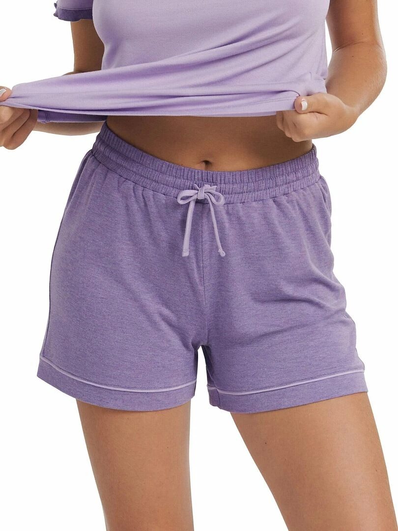 Bas pyjama short Laura Violet