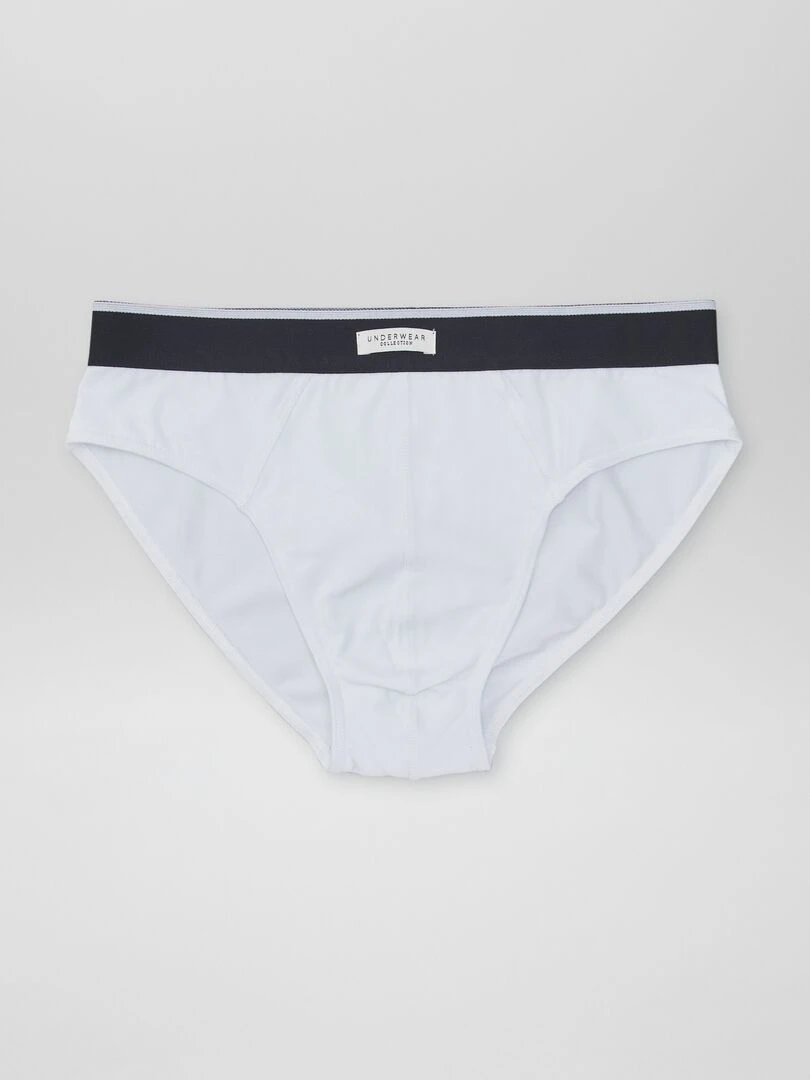 Lot de 3 slips imprimés   Noir