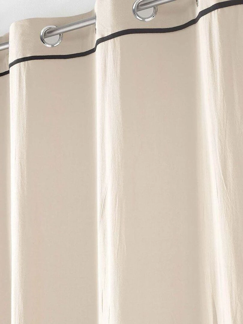 Rideau Linette   Blanc cassé