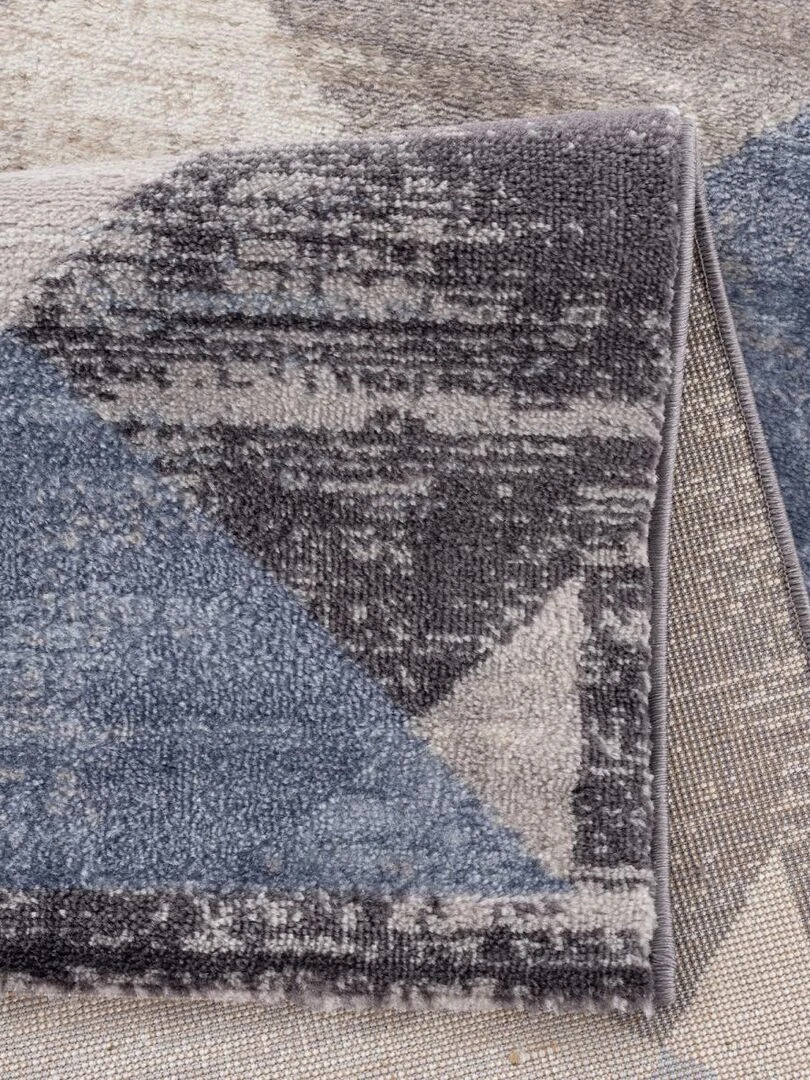 Tapis salon HARLE   Gris