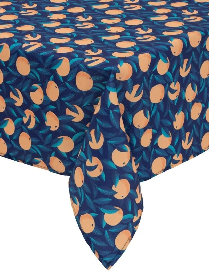 Nappe antitache rectangulaire 140x240 cm Mamisi Bleu