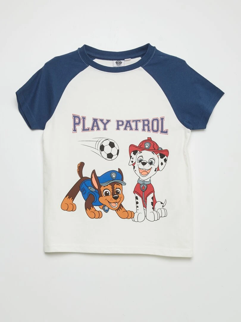 Ensemble court 'Pät Patrouille'   2 pièces   blanc