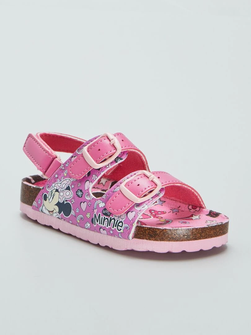 Sandales à brides ‘Minnie’ Rose