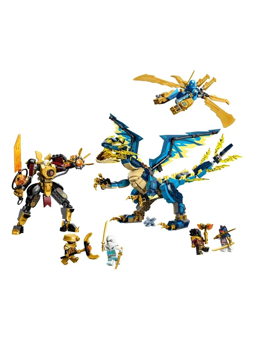 71796 Lego Ninjago   Le dragon élémentaire contre le robot de limpératrice   N/A