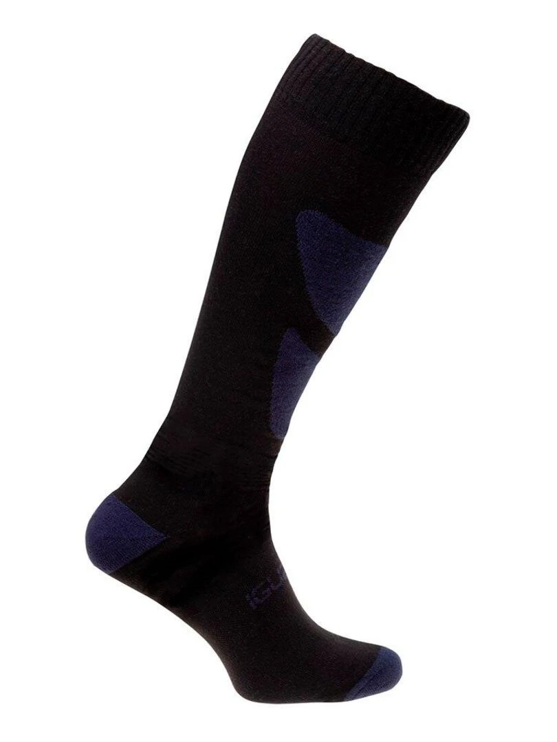 Iguana Chaussettes de ski PREDO Noir Bleu