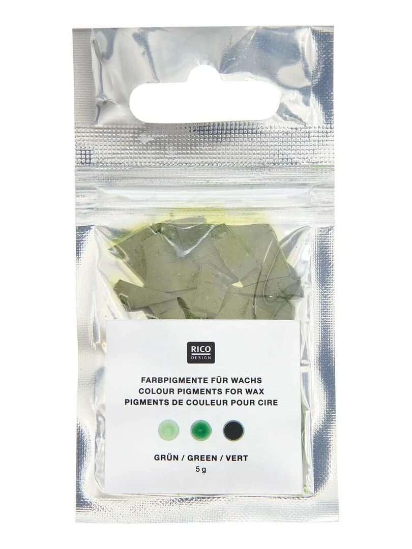 Colorant pour bougie vert 5 g Vert