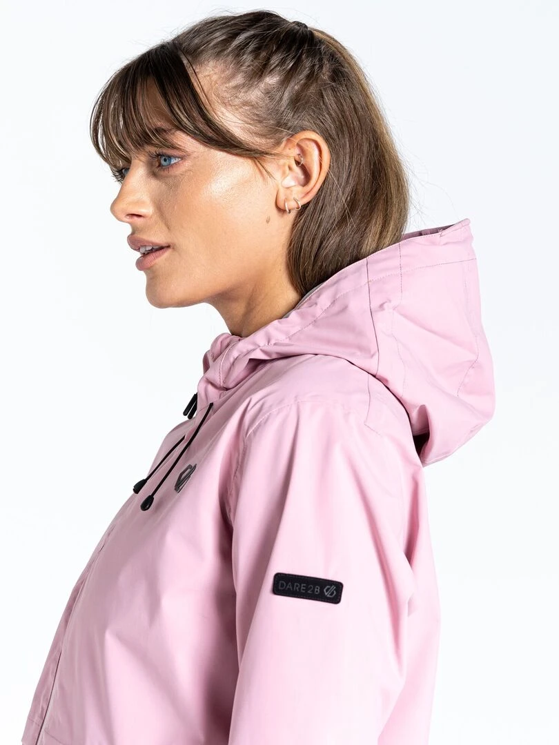 Dare 2B   Veste imperméable THE LAURA WHITMORE EDIT SWITCH UP   Rose rouge